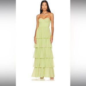 HATTIE GOWN IN GREEN